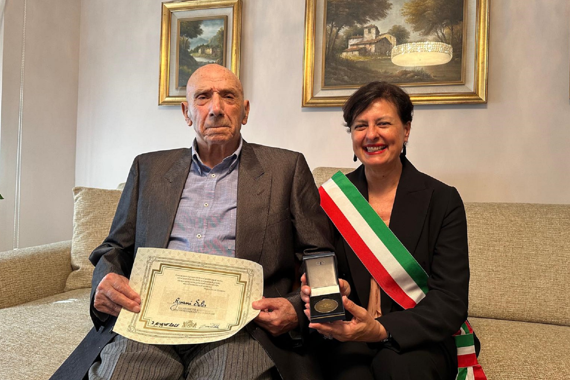 Giovanni Sulis e Marzia Cilloccu