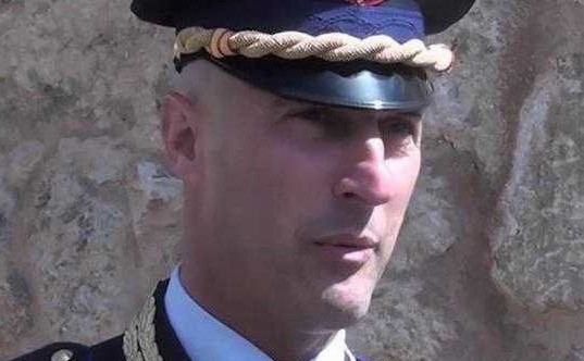 Il comandante della Polizia Locale di Cagliari Guido Calzia