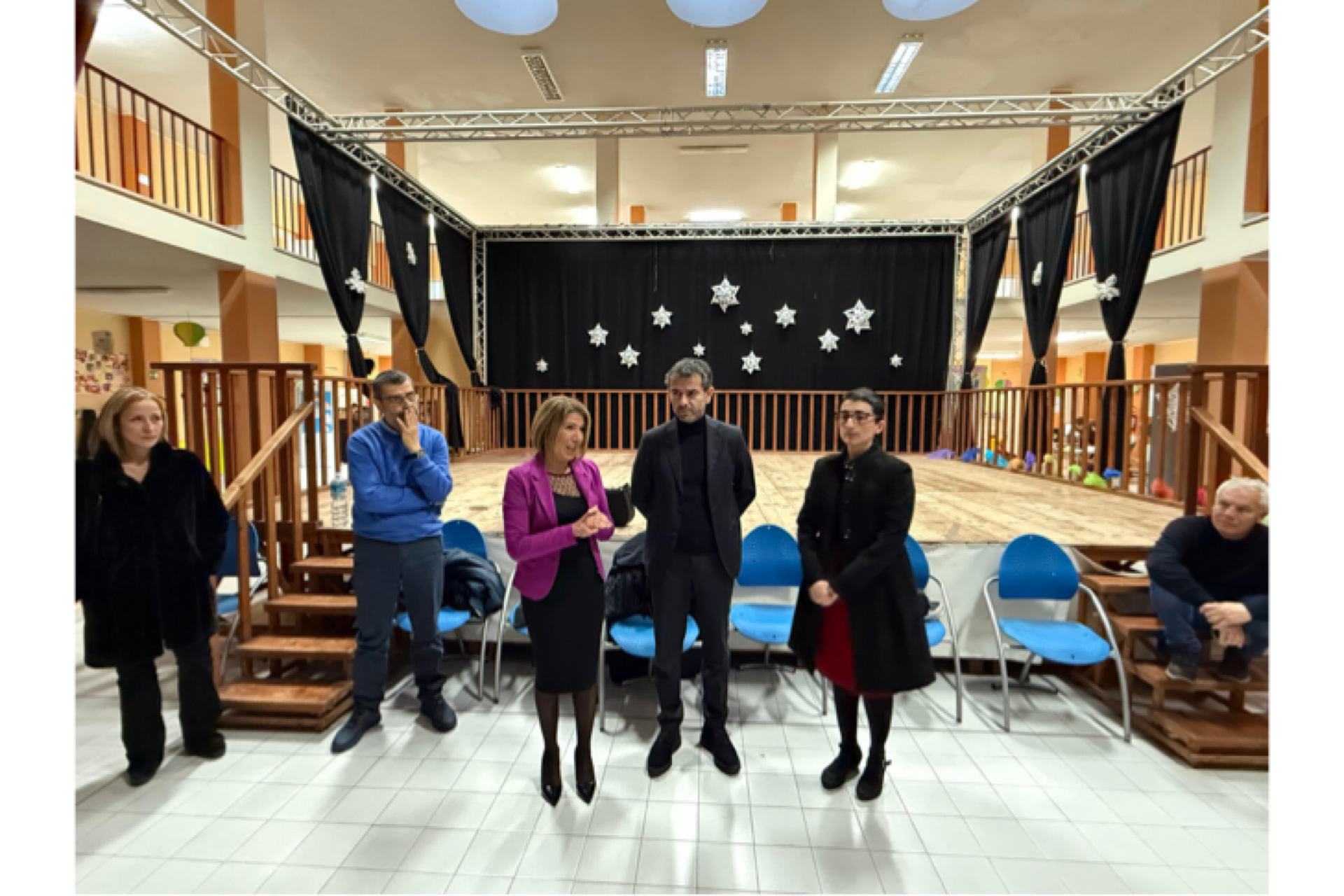 Un momento dell’open day