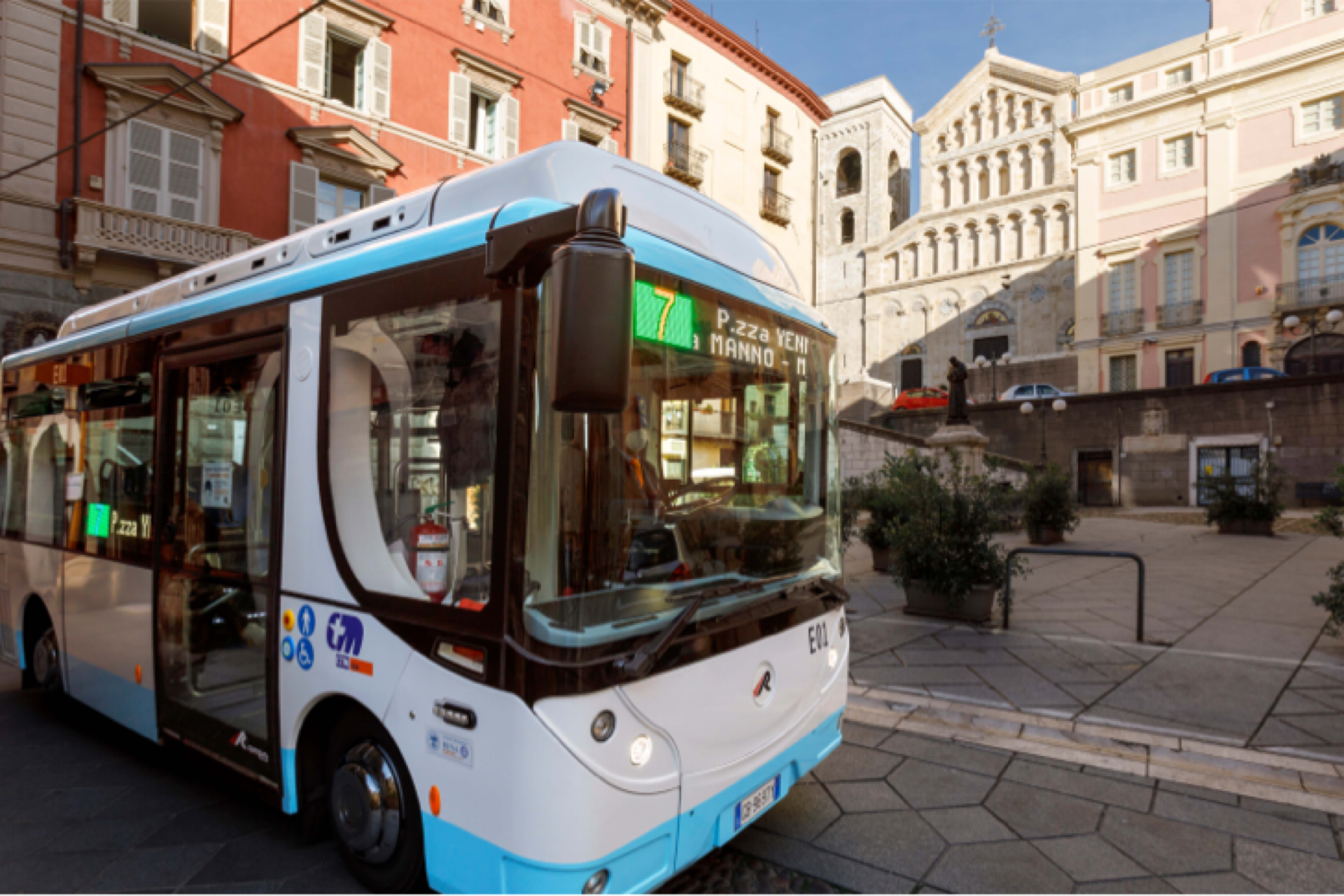 Il bus della linea 7