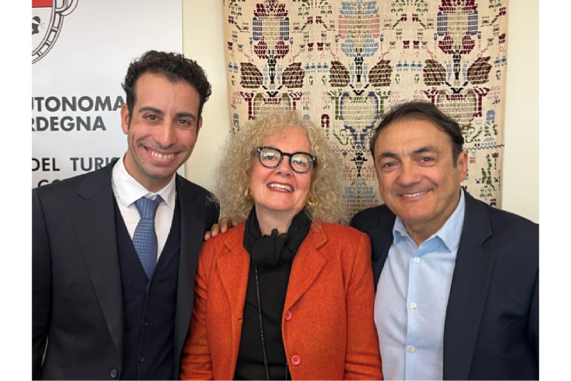 Maria Cristina Mancini tra Fabio Aru e Claudio Chiappucci