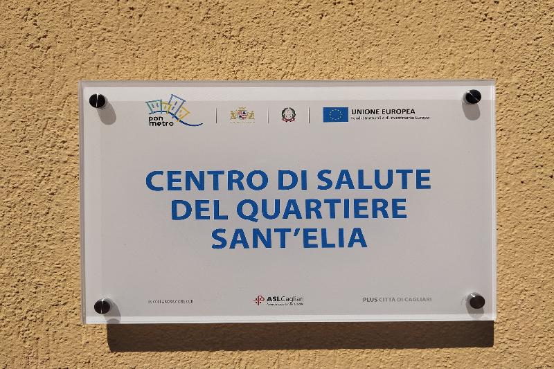Il Centro di salute di quartiere a Sant'Elia