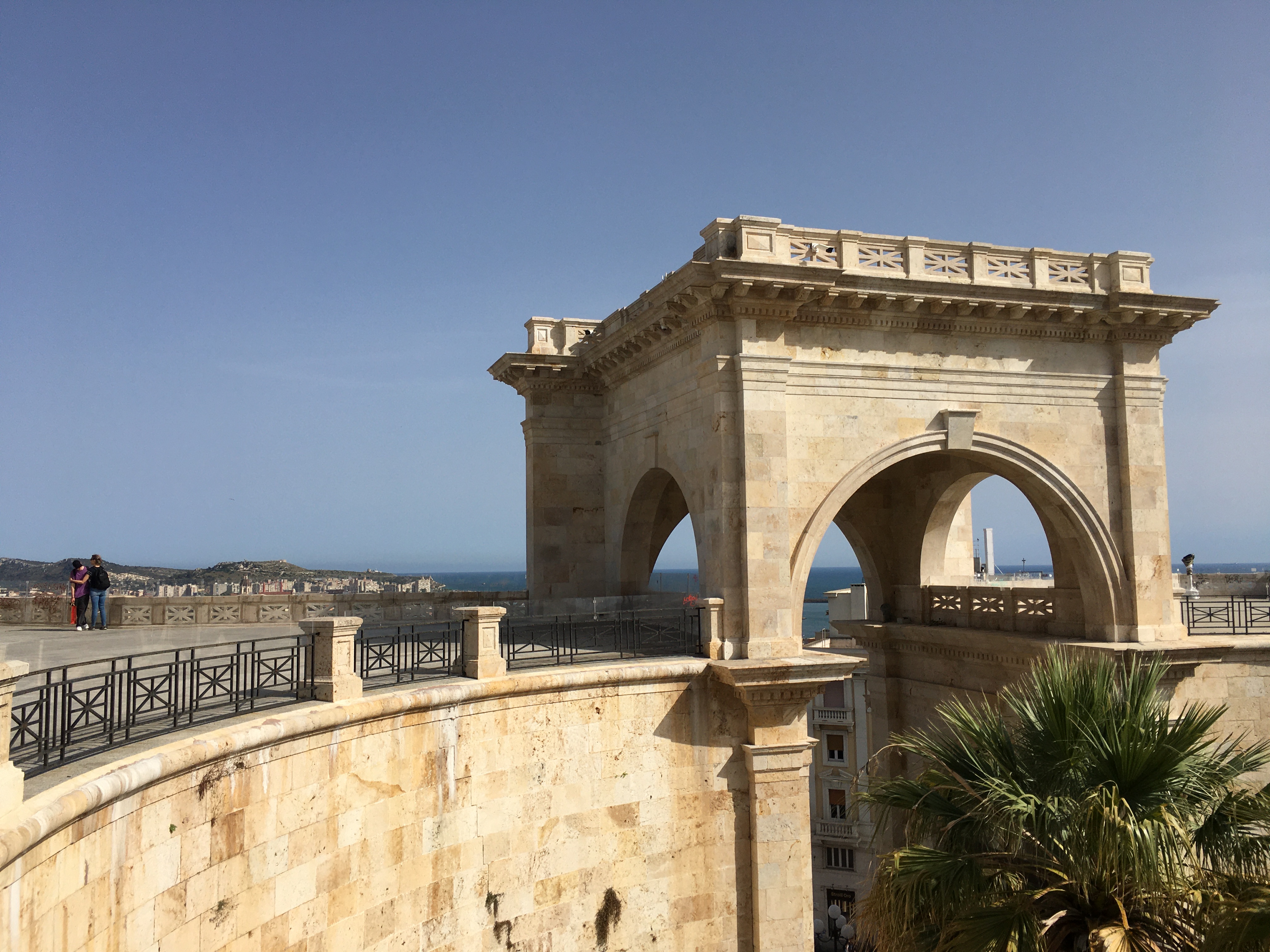 Cagliari - Bastione di Saint Remy (archivio)