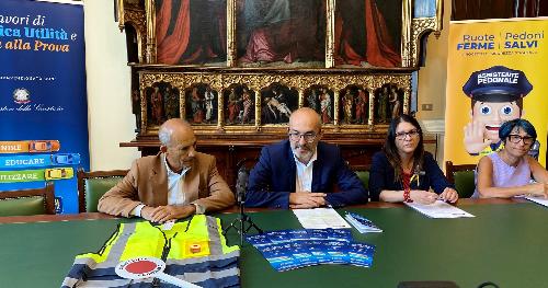 Presentazione del progetto Ruote ferme pedoni salvi