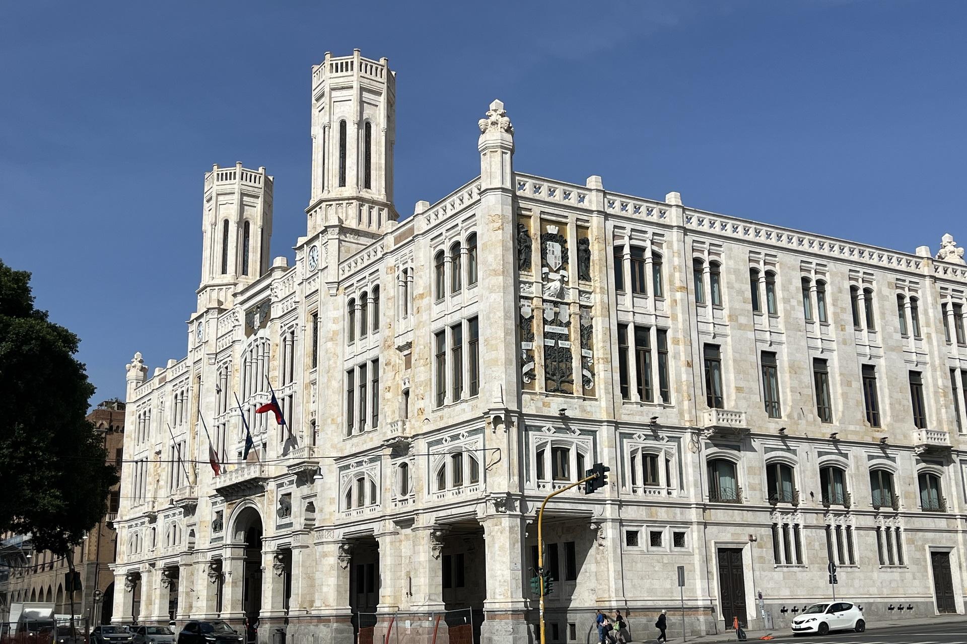 Cagliari-Palazzo Civico.