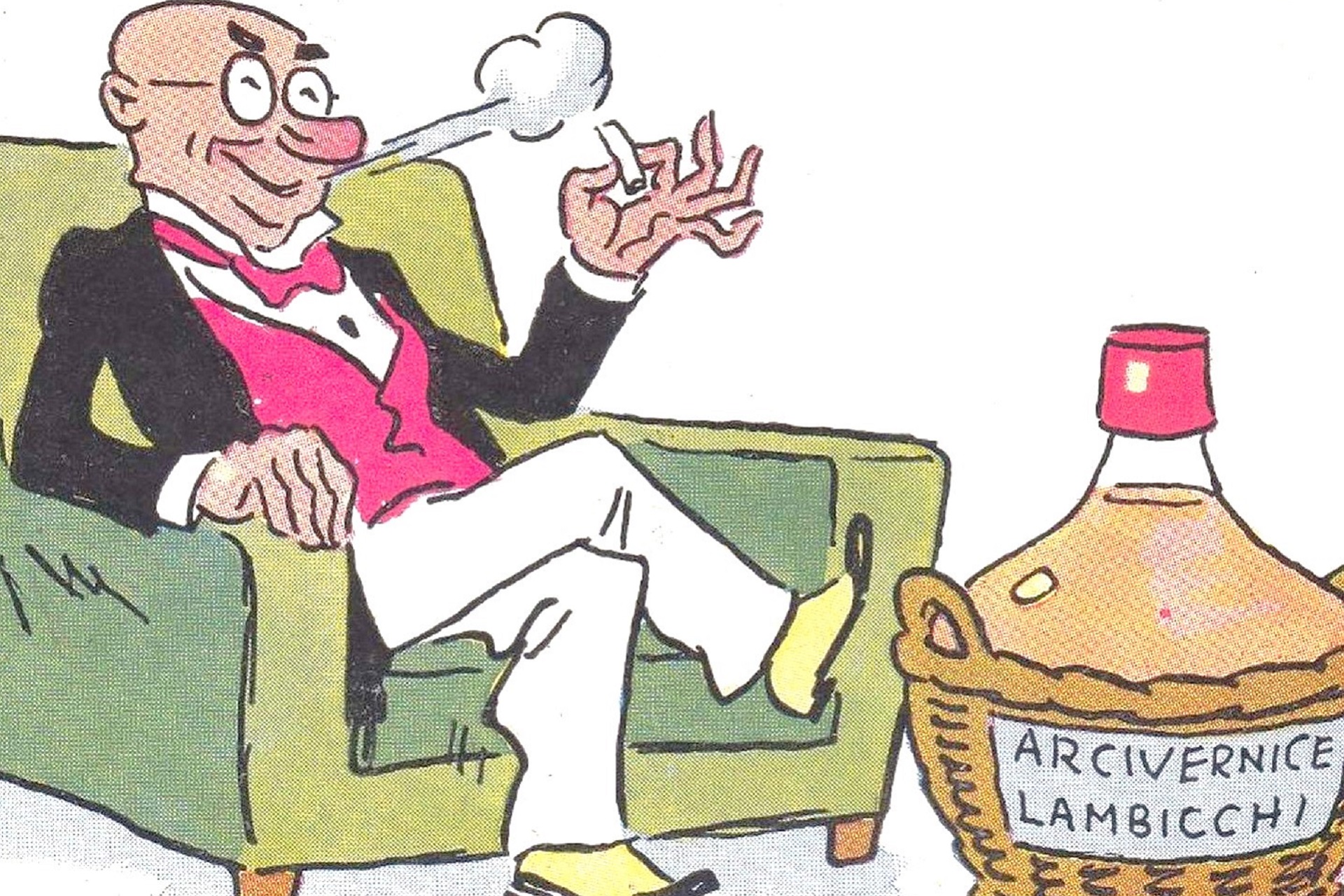 Una illustrazione di Giovanni manca per il Corriere dei Piccoli