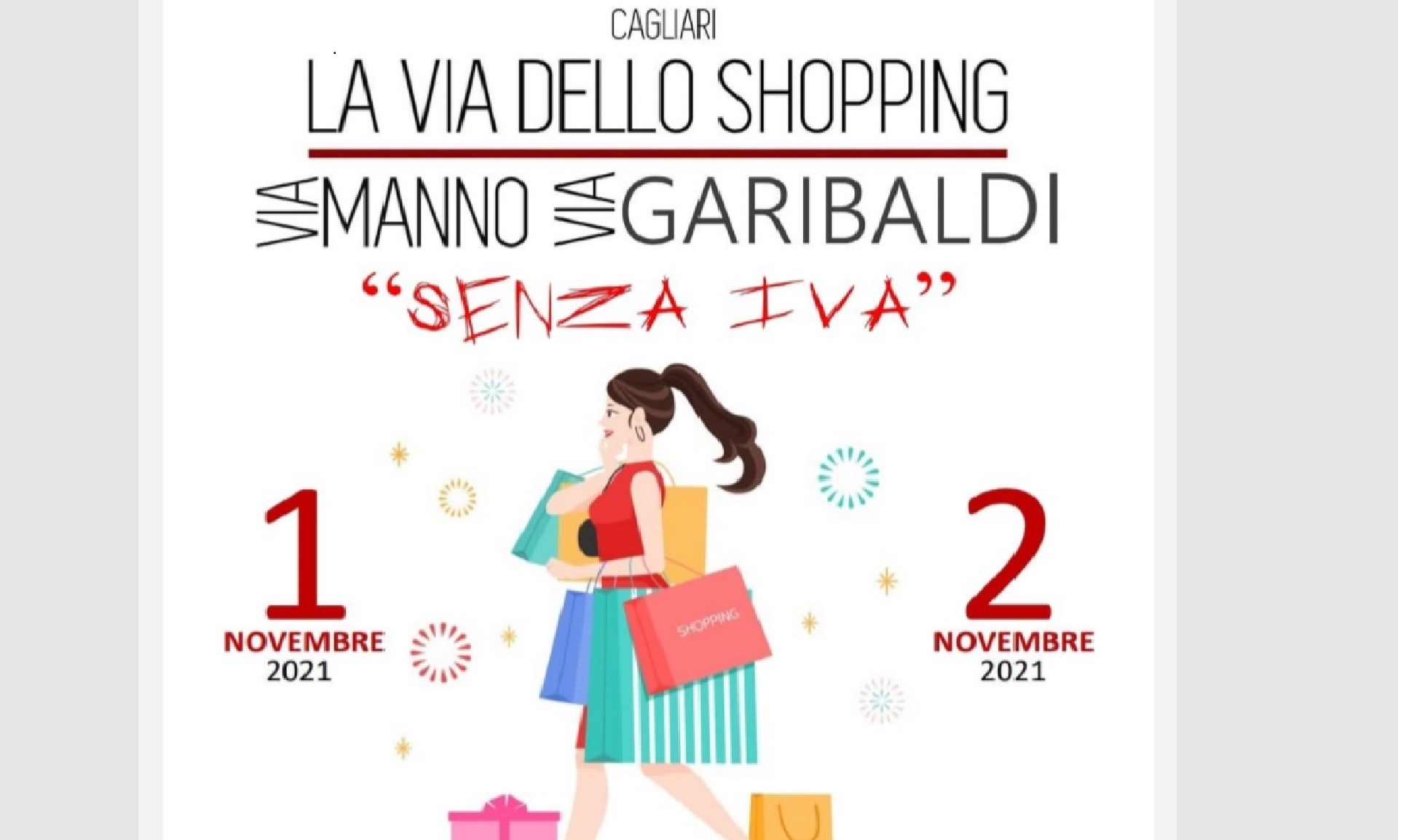 la via dello shopping