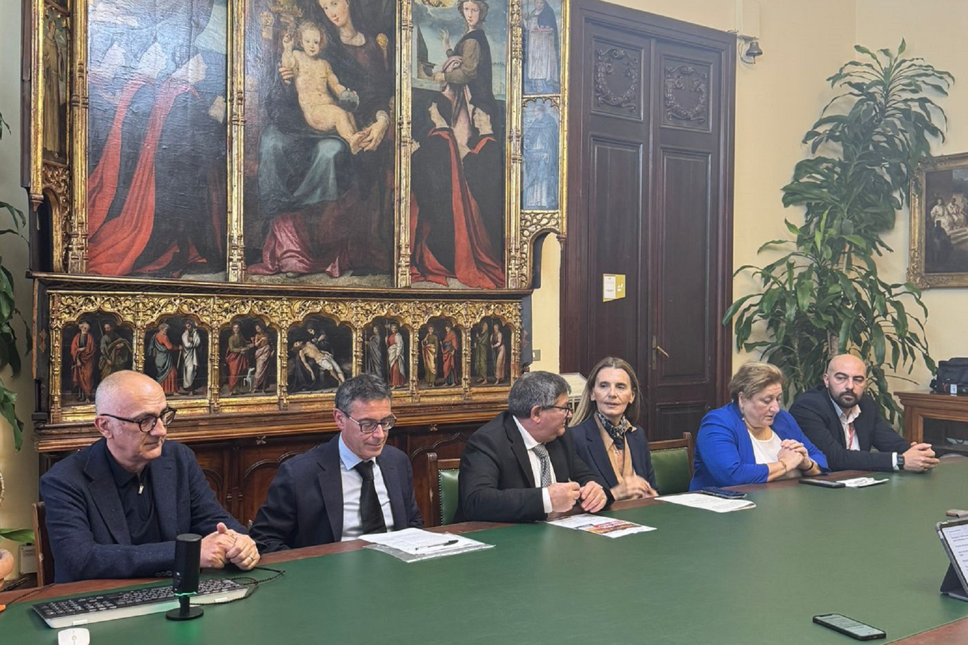 La conferenza stampa