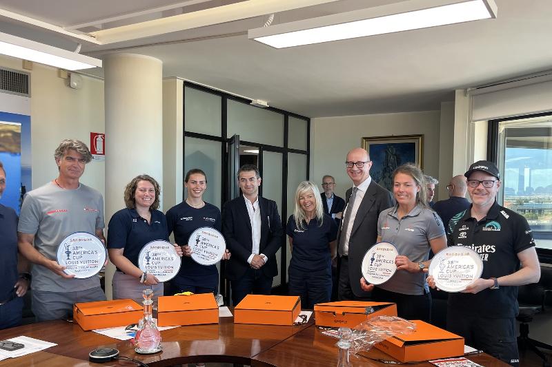 La presentazione della Louis Vuitton America's Cup