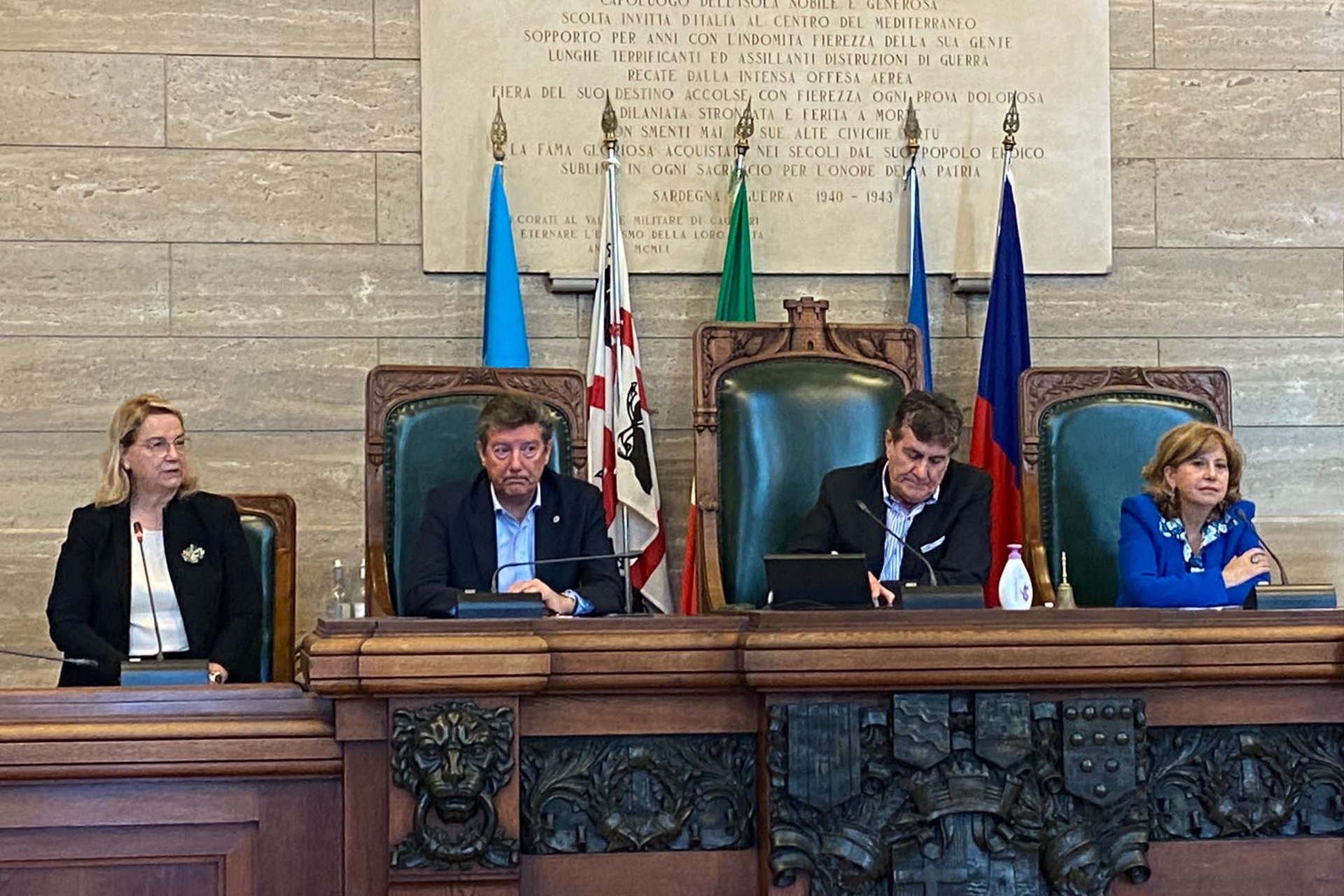 Un momento dell'incontro