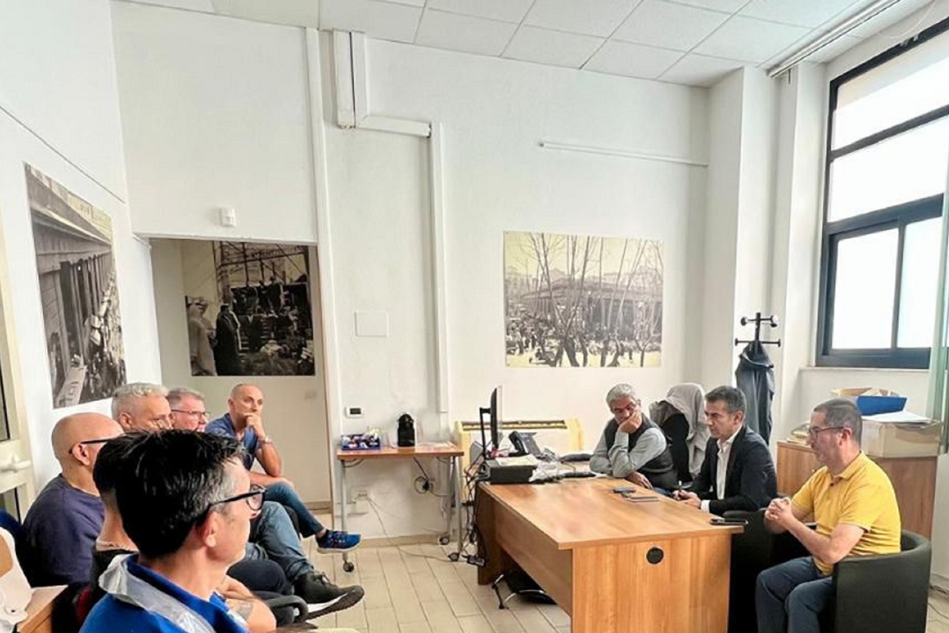 L'incontro al Mercato di San Benedetto
