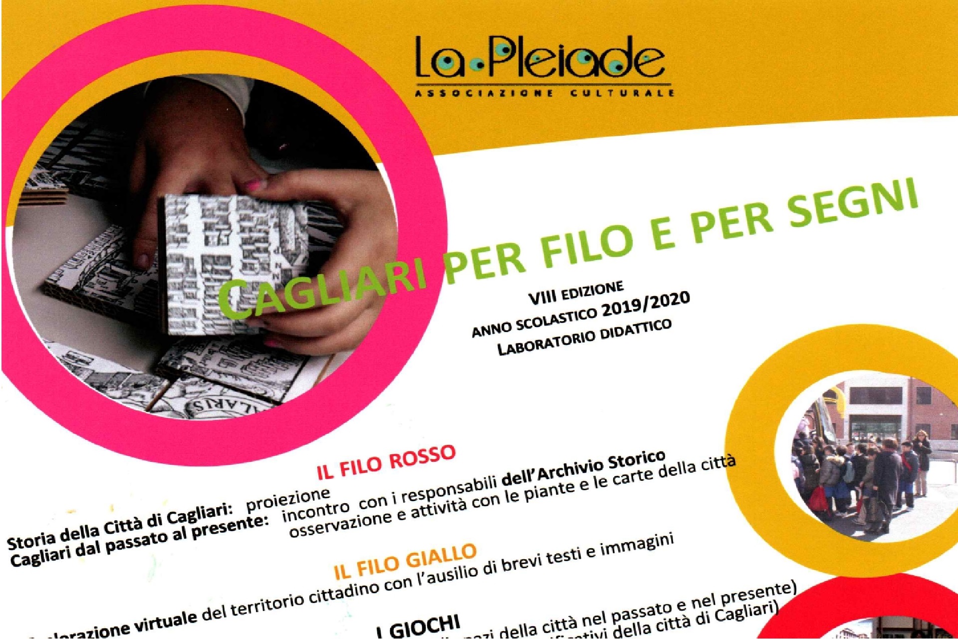 Cagliari per filo e per segni