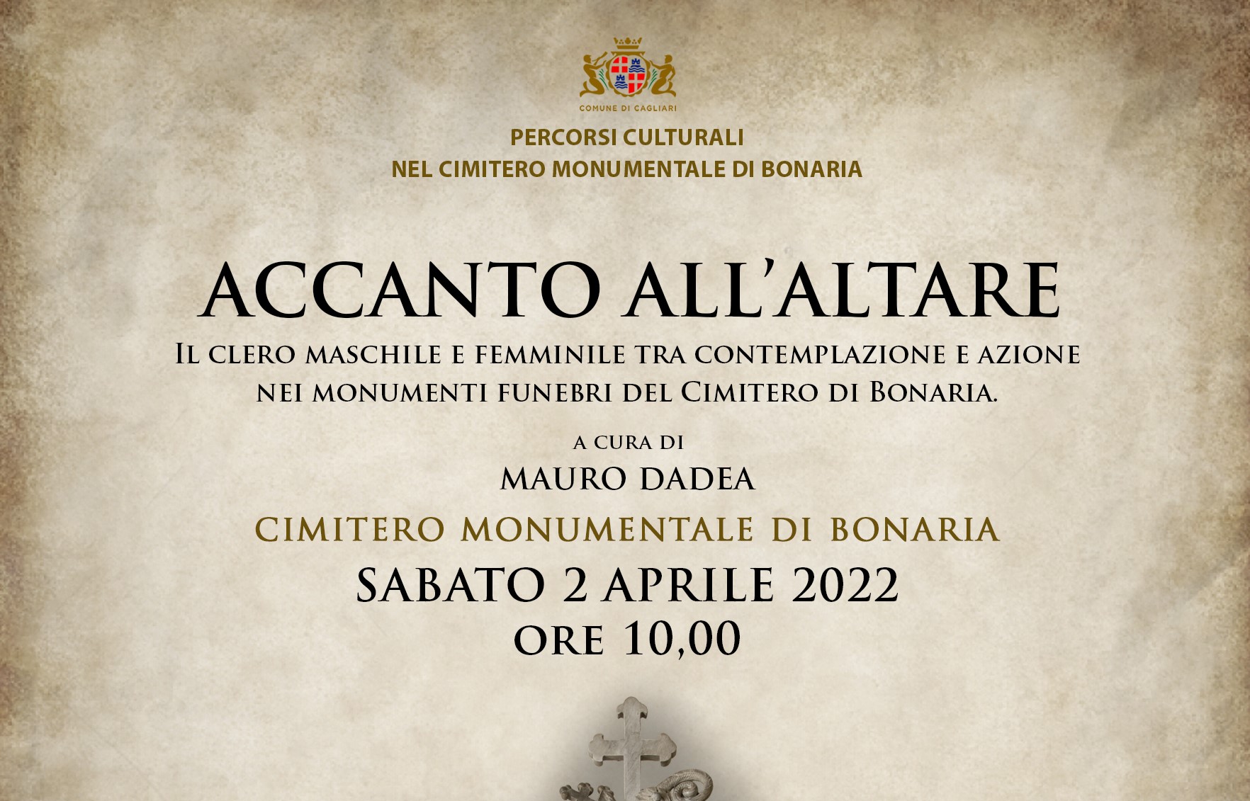 Locandina Percorsi Culturali_Accanto all'altare