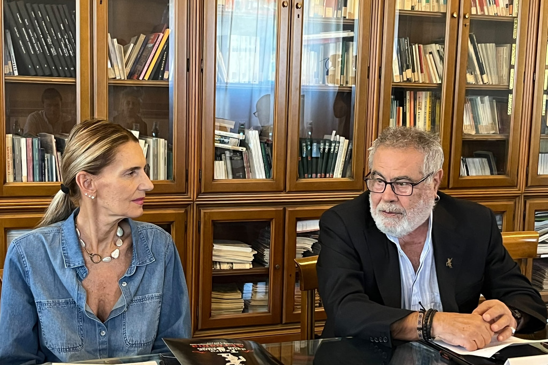 Maria Francesca Chiappe e Lelio Lecis