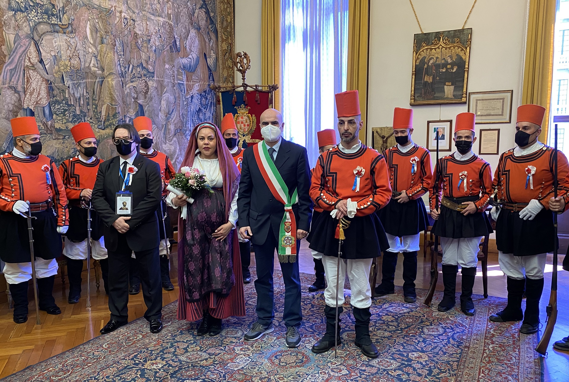 Il Matrimonio in divisa da Miliziano di Sant'Efisio