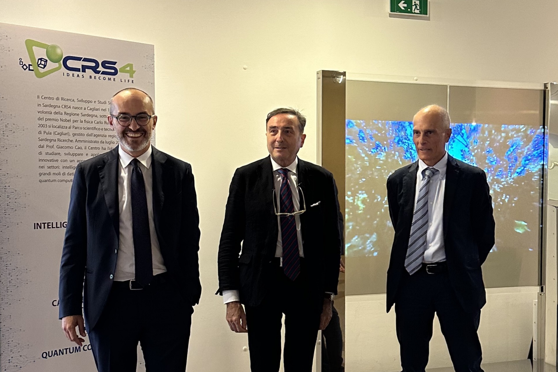 Paolo Truzzu, Nicola Colabianchi e Giacomo Cao