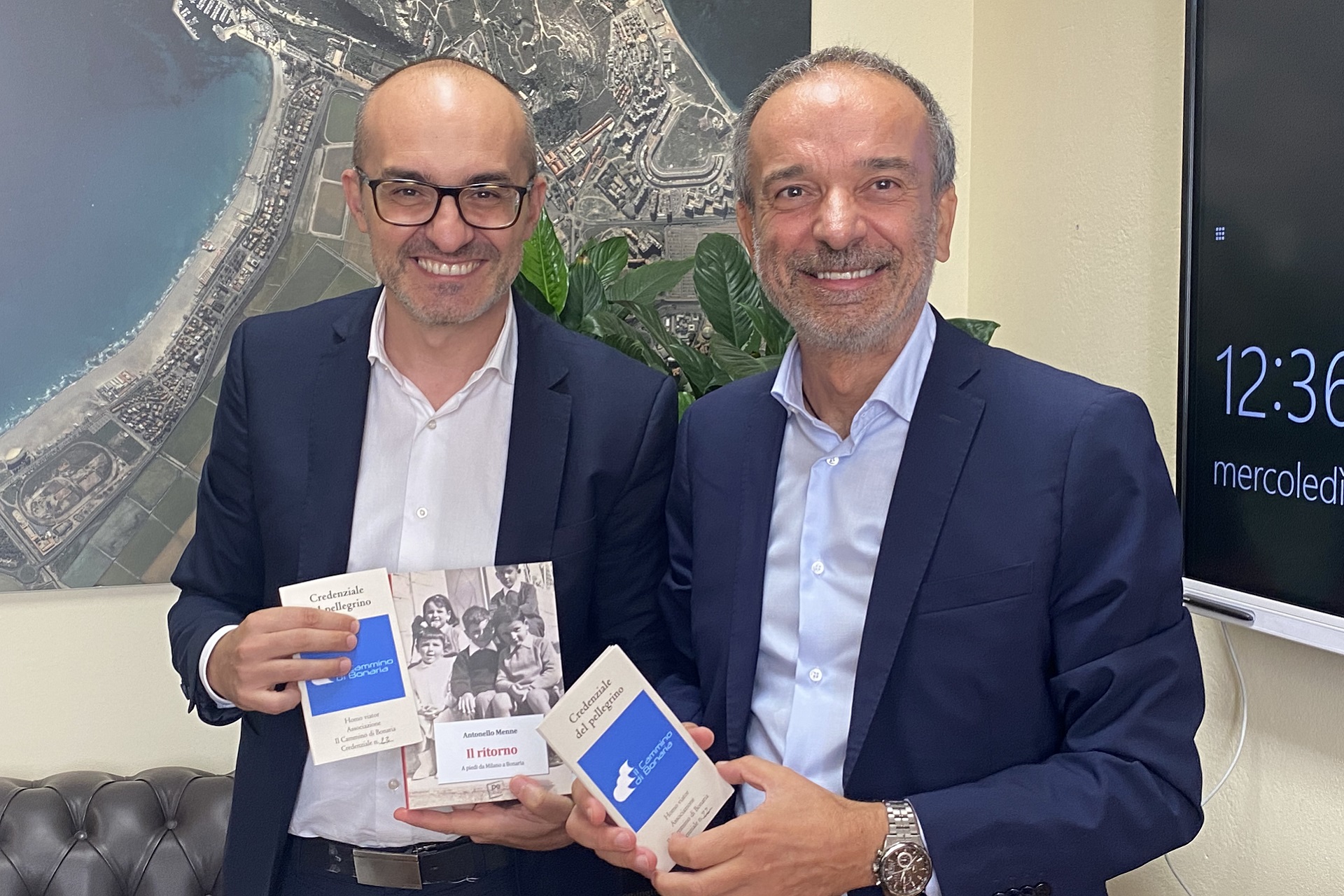 Paolo Truzzu e Antonello Monne