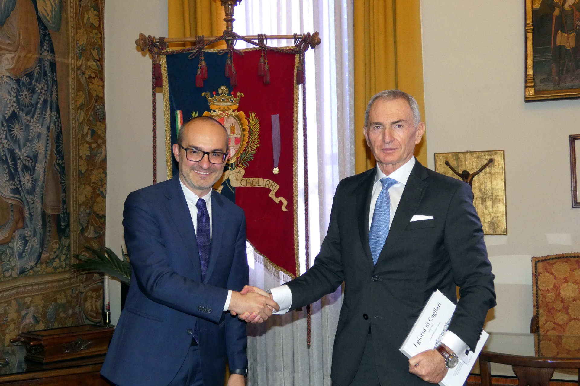 Paolo Truzzu e Giuseppe De Matteis