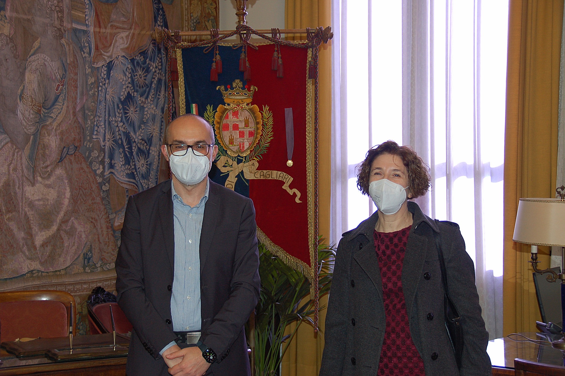 Paolo Truzzu e Monica Stochino
