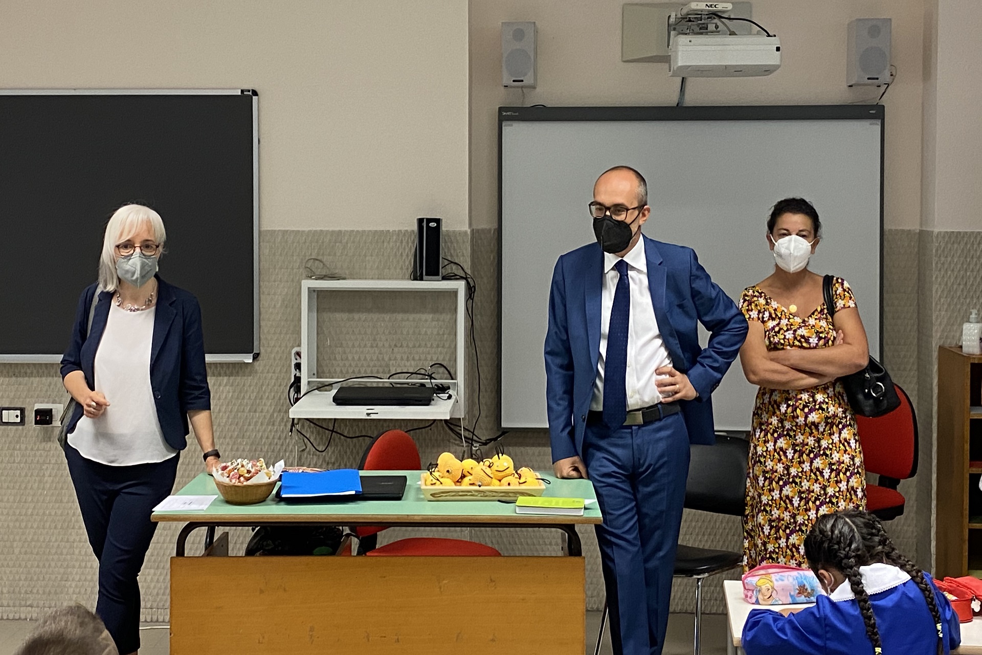 Federica Iecle, Paolo Truzzu e Rita Dedola alla Devinu