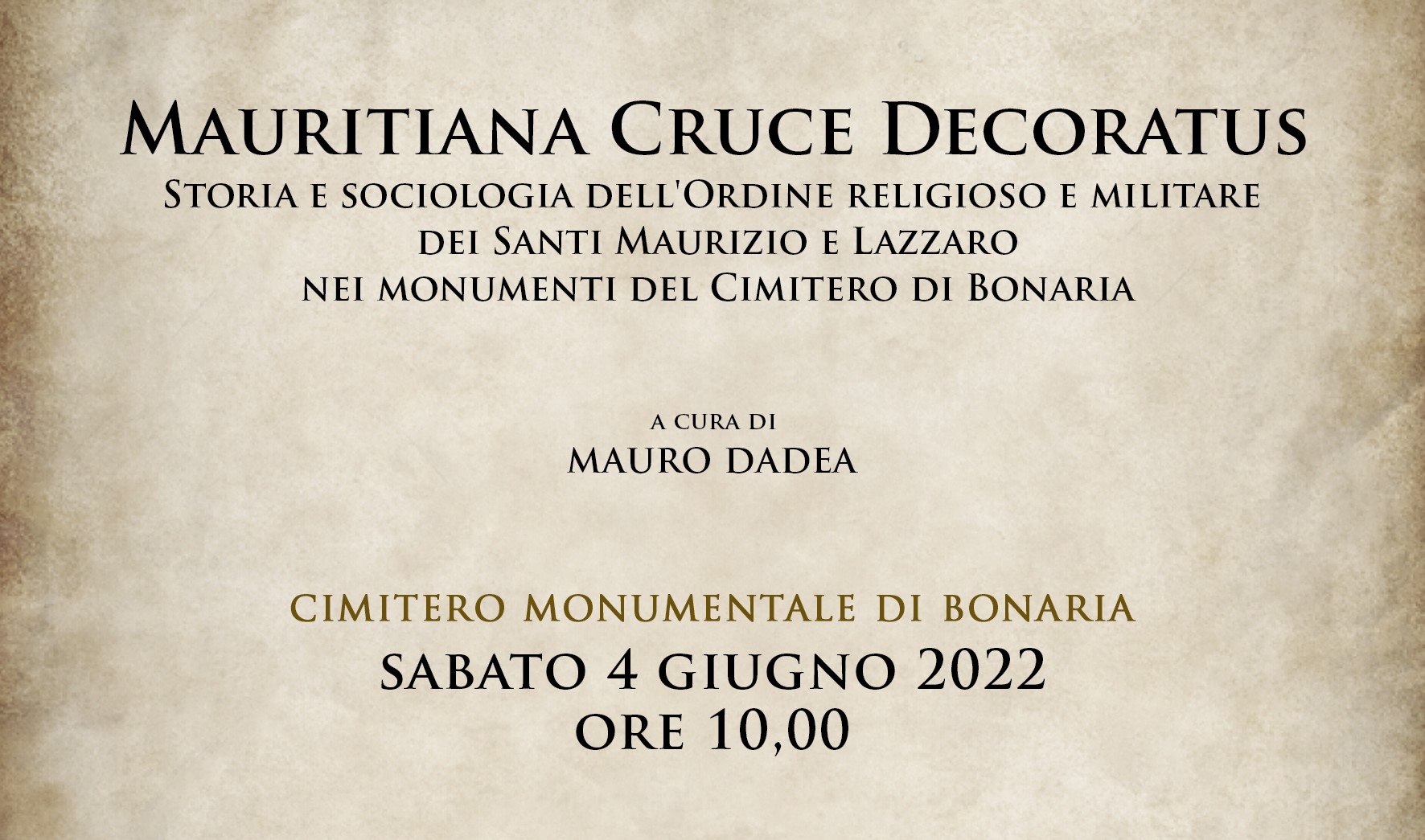 Percorsi culturali 4 giugno 2022