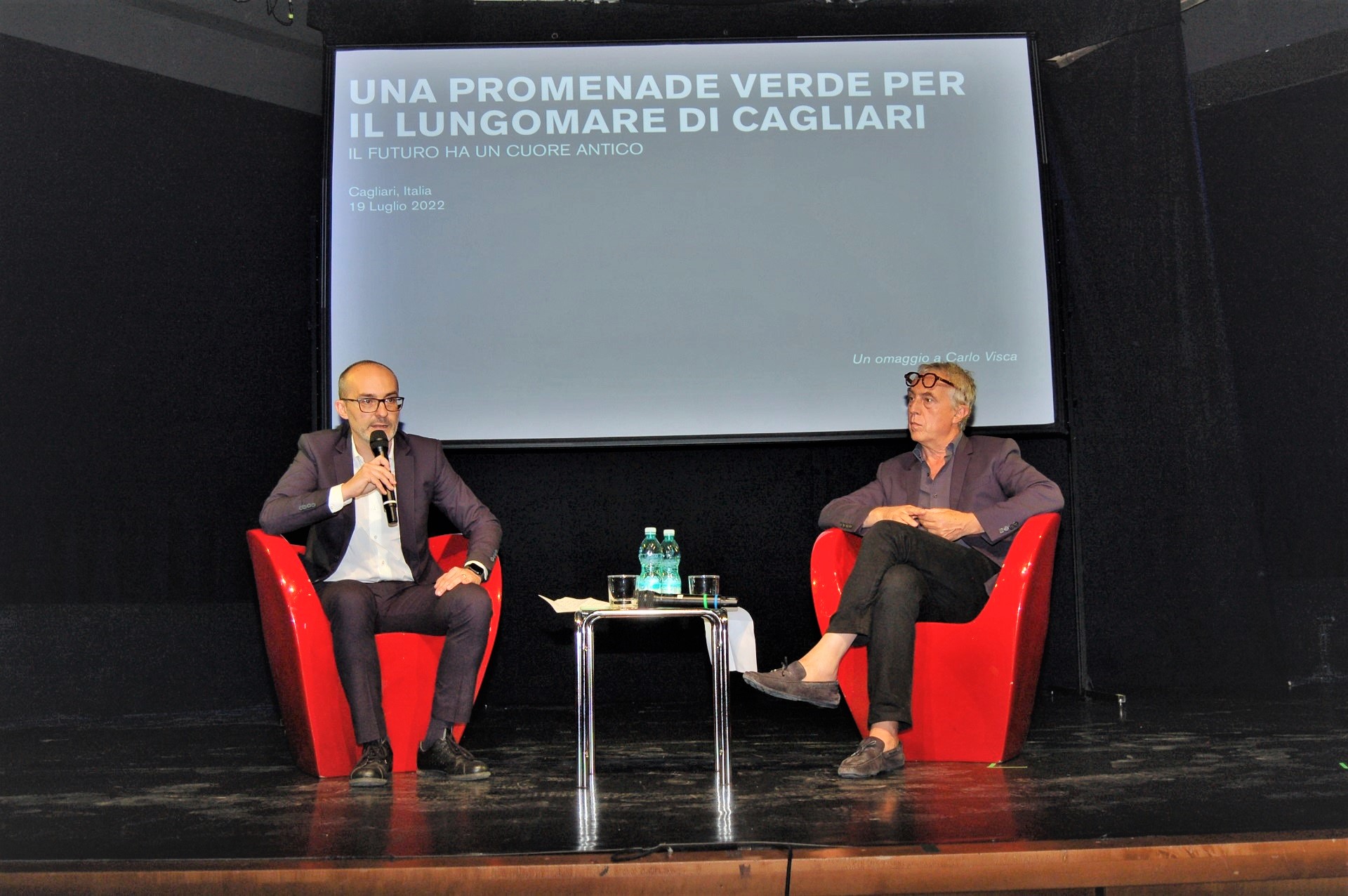 Una promenade verde per il lungomare di Cagliari- Paolo Truzzu e Stefano Boeri