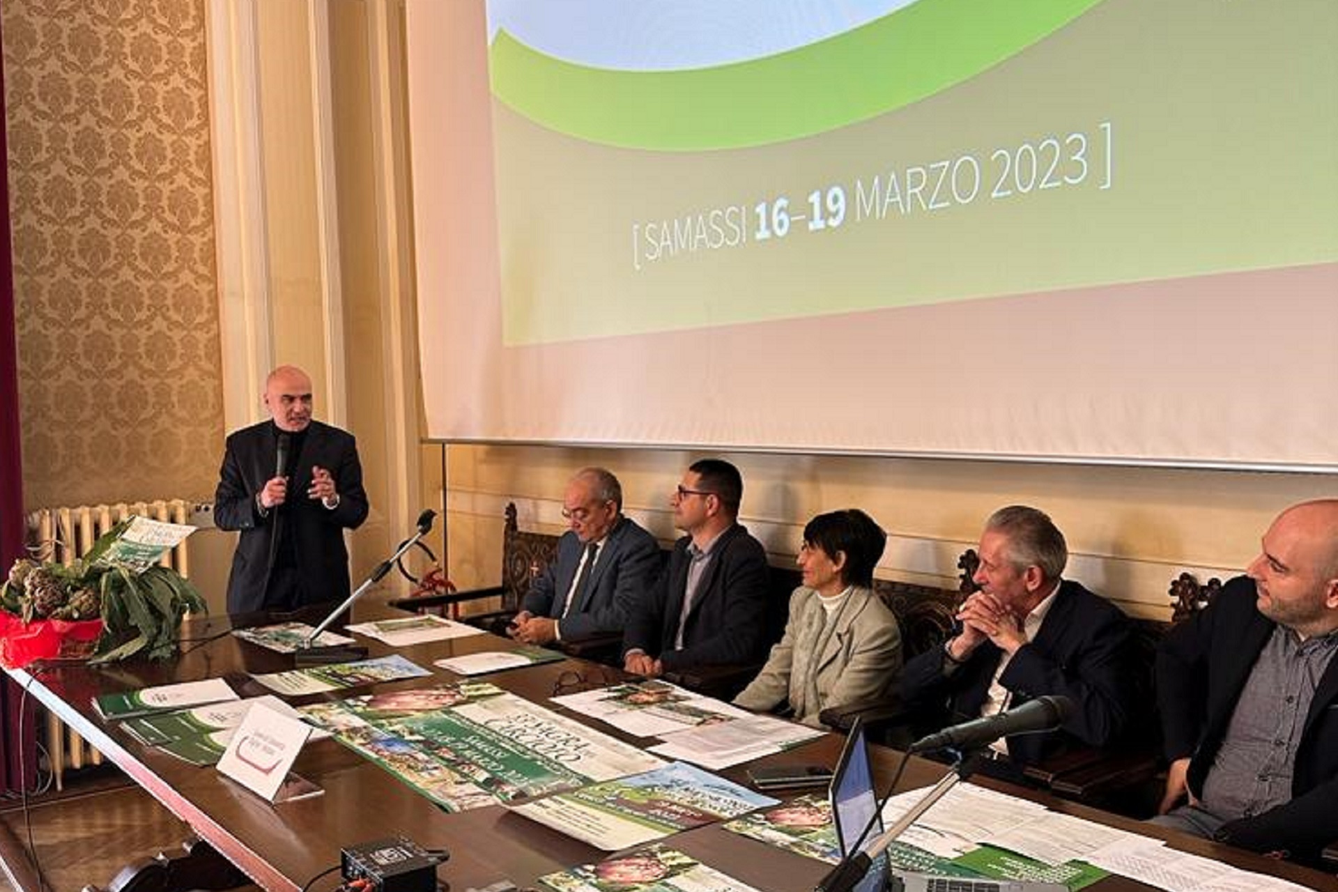 L'Assessore Alessandro Sorgia