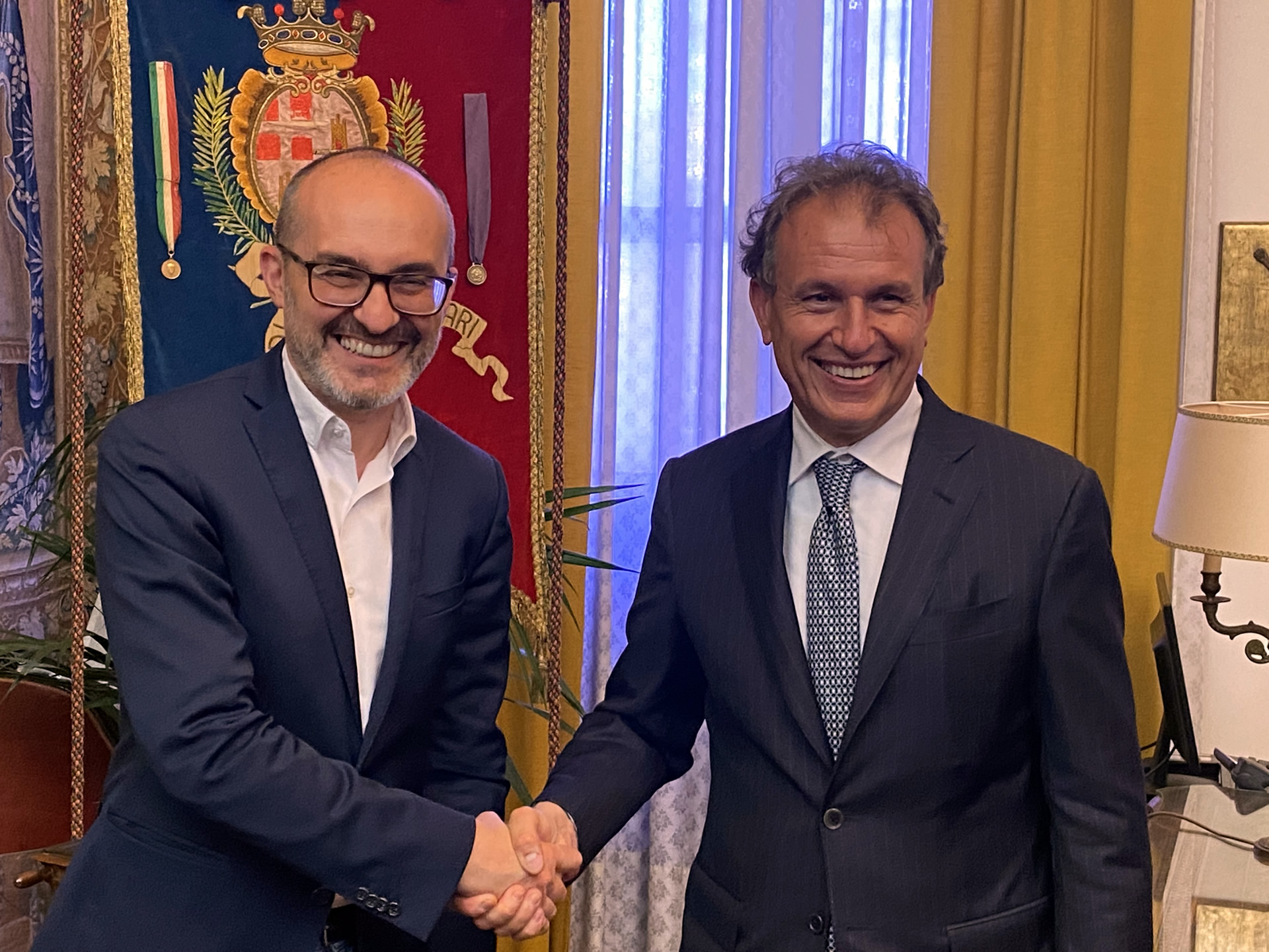 Paolo Truzzu e Vito Cozzoli