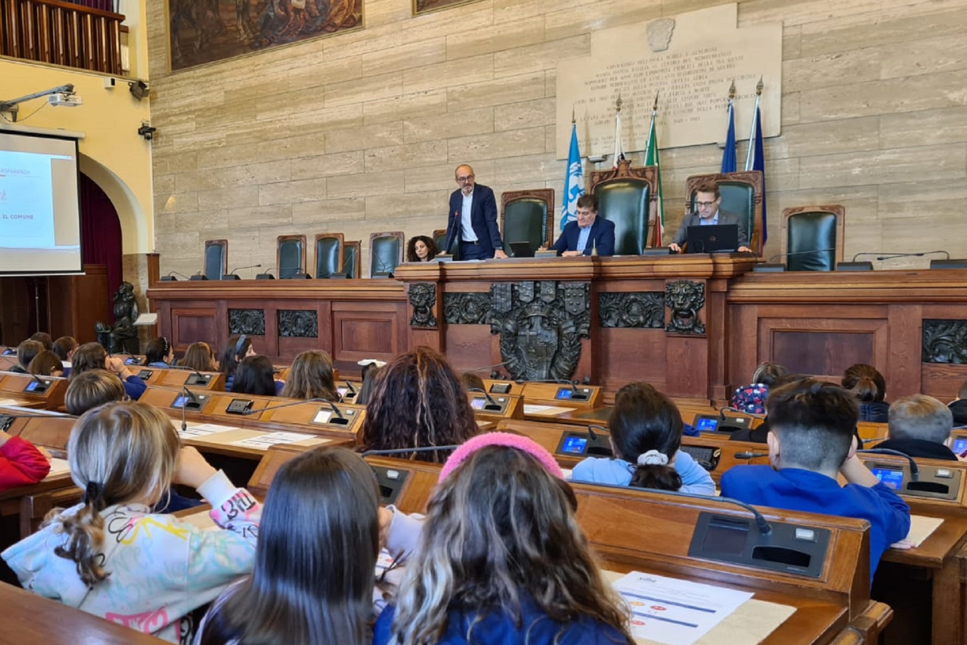 L’incontro in Comune