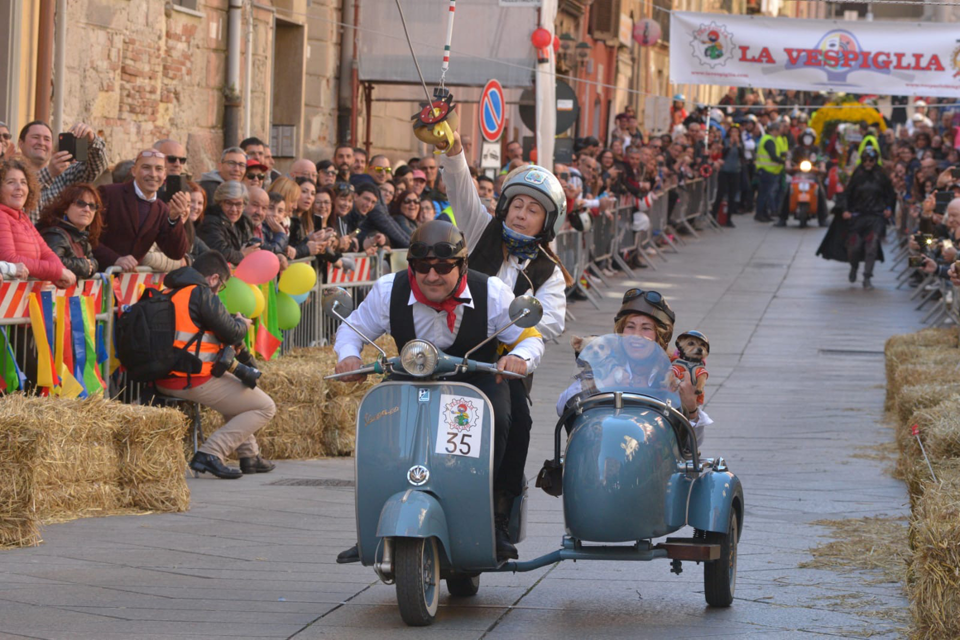 Vespiglia. Foto Vespa Club Cagliari