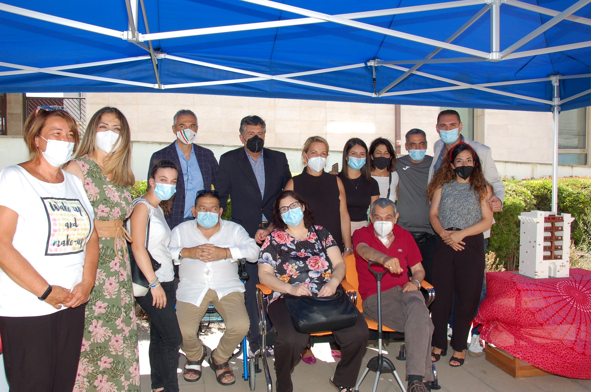 Foto  di gruppo a conclusione del progetto