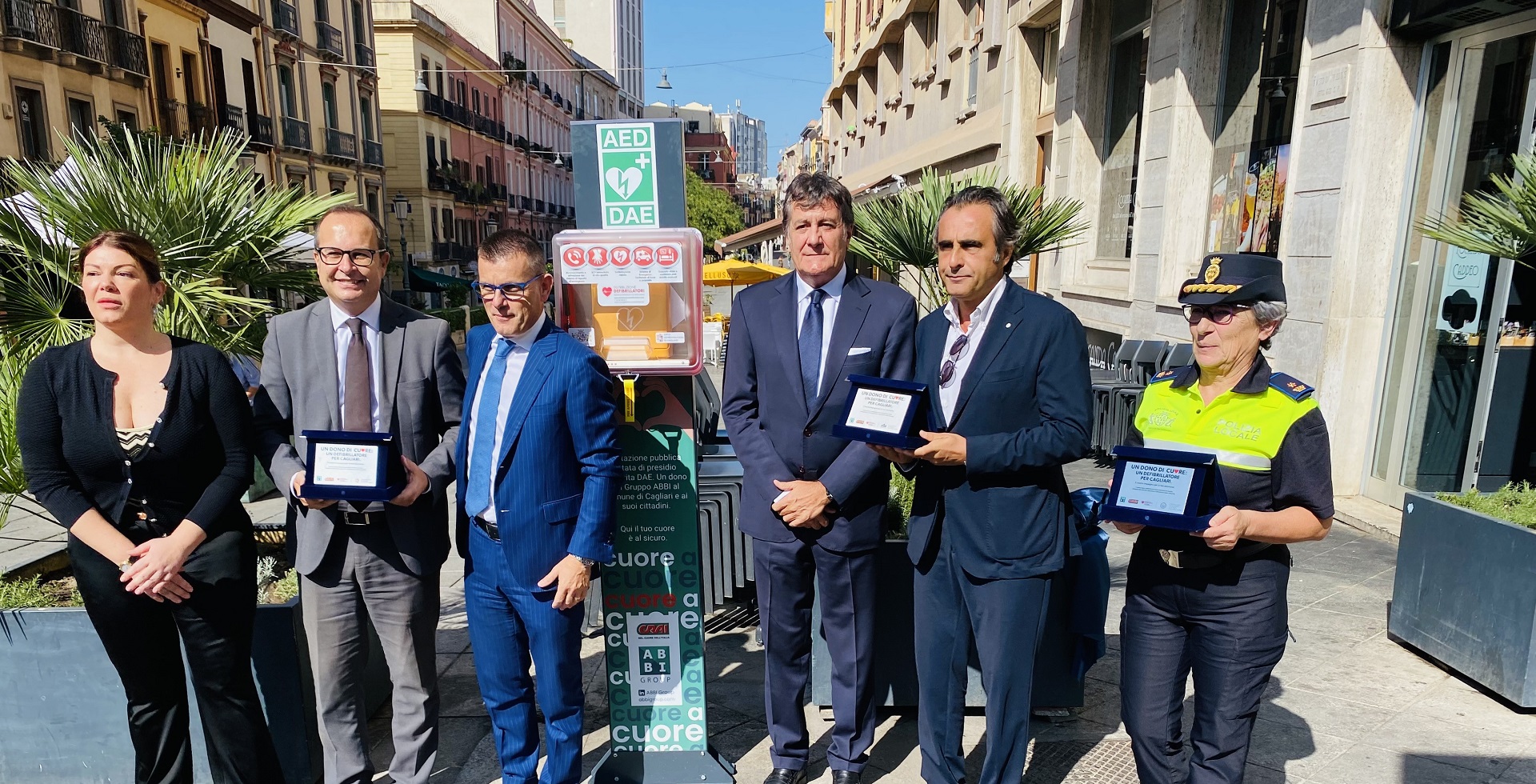 Consegna defibrillatore