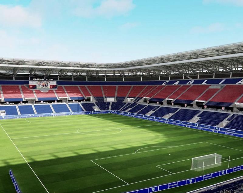 Cagliari-rendering Stadio