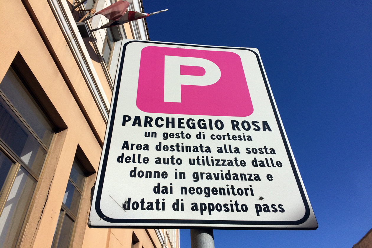 Parcheggio rosa