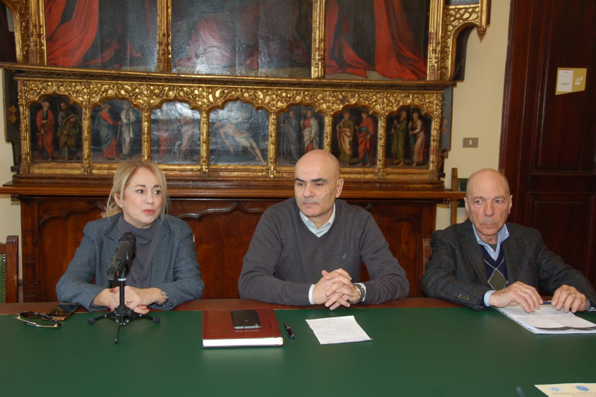 La conferenza stampa